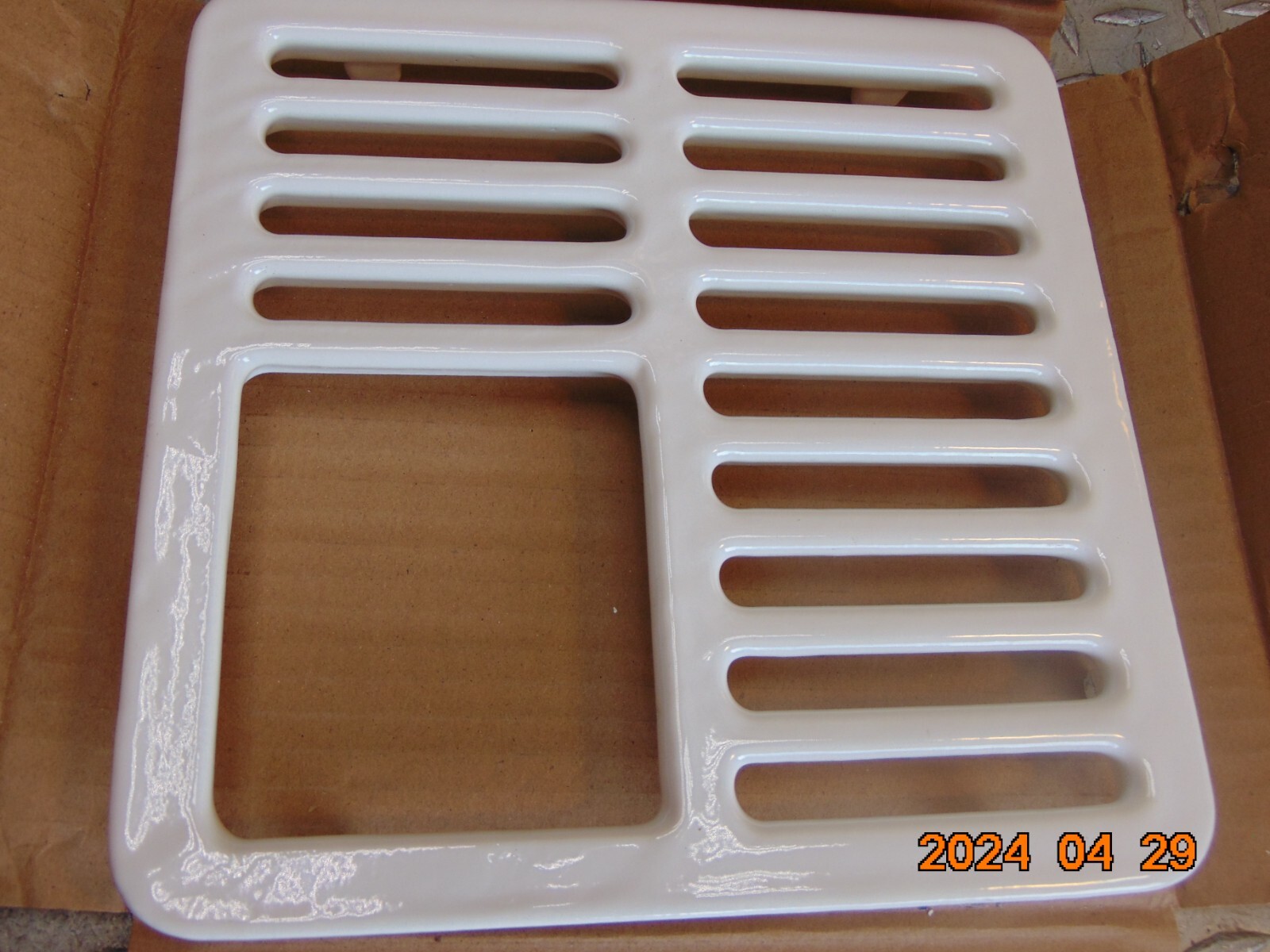 ZURN P1900-3-GRATE CAST IRON DROP IN FLOOR DRAIN GRATE 8-7/8