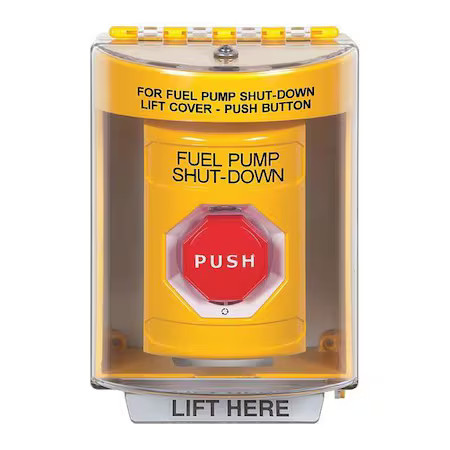 Safety Technology International Ss2279ps-En Fuel Pump Shutdown Push
