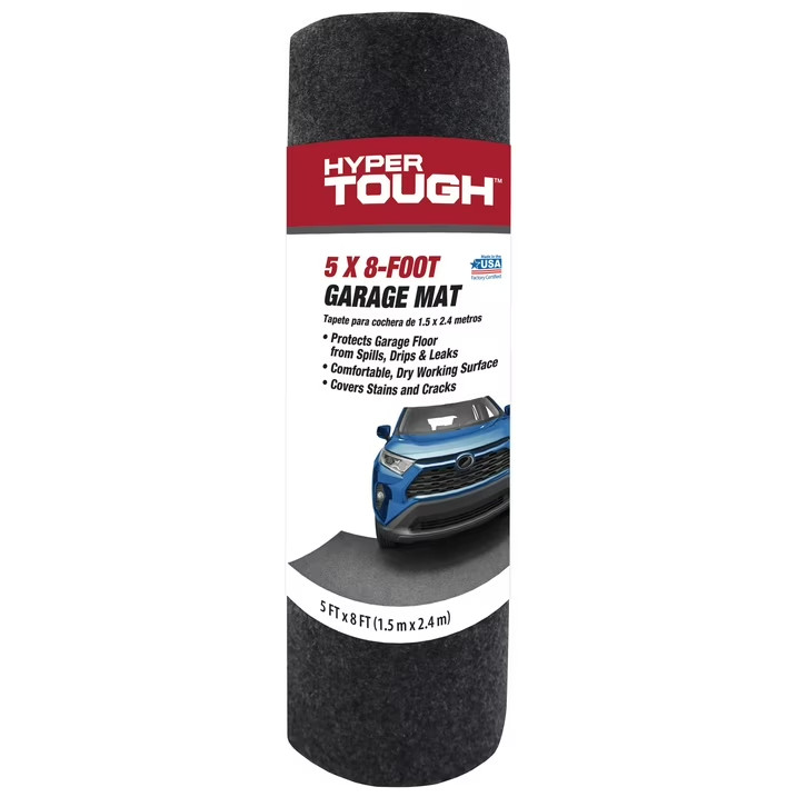 Hyper Tough Garage Mat; 8 ft. Long by 5 ft. Wide – GMCW852PDQ – Waterproof Floor