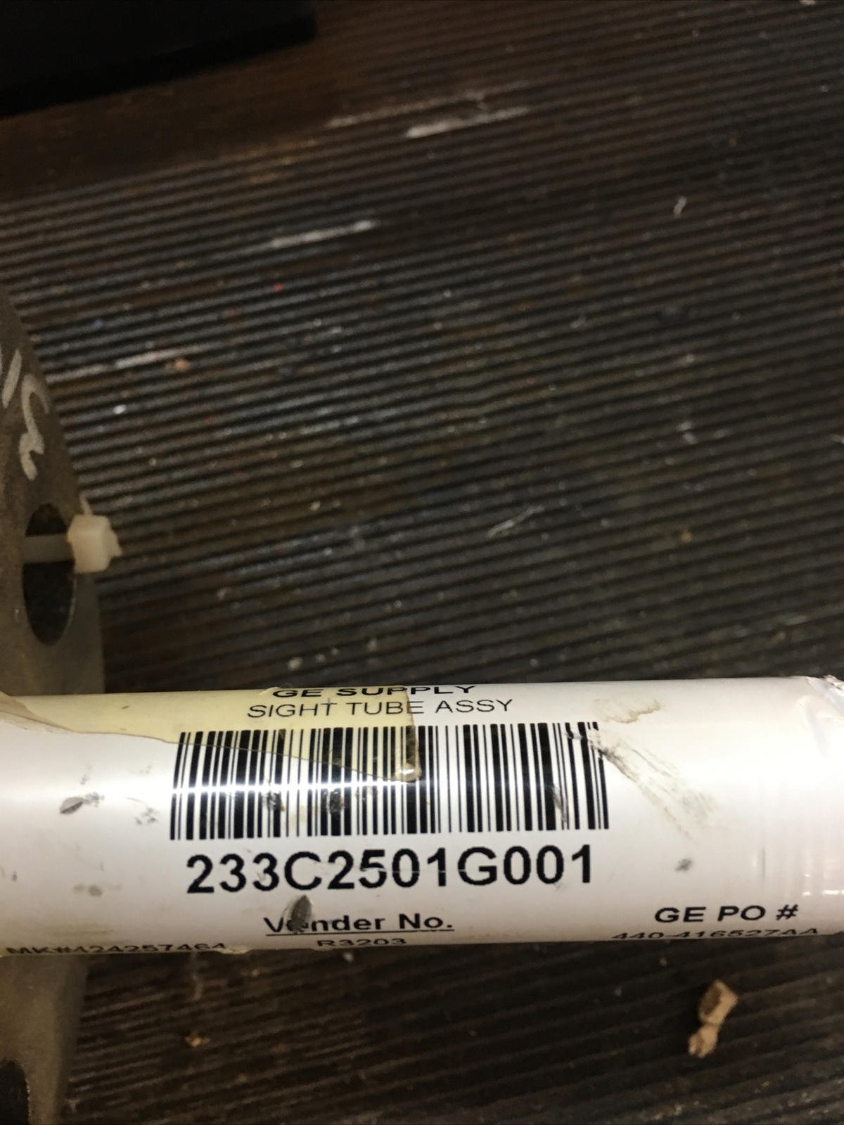 ge supply sight tube assy