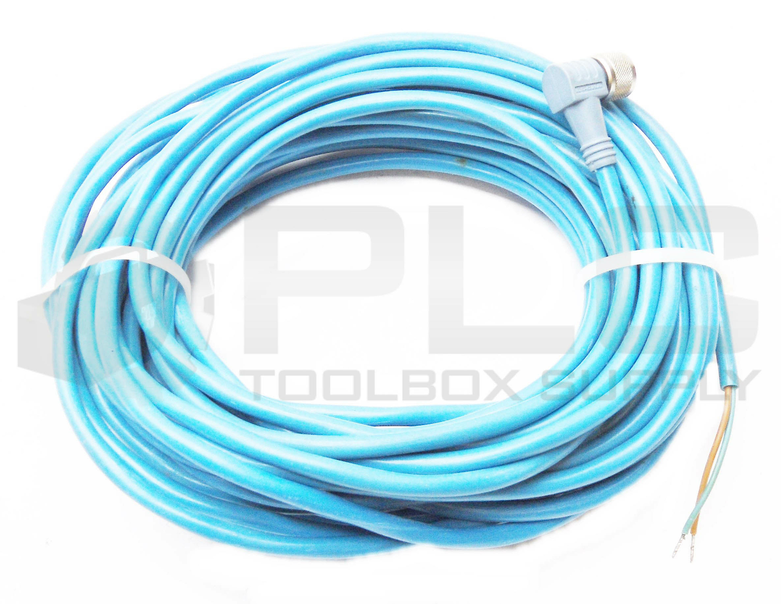 NEW TURCK ESCHA WWAK4.21-10/S90 4 PIN FEMALE CONNECTOR CABLE APPROX 32′