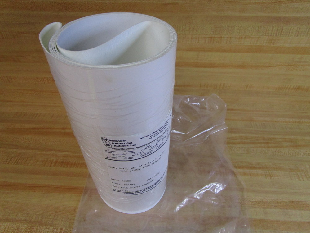 Midwest Industrial Rubber 11827 Belt 6’6″ x 11-1/2″