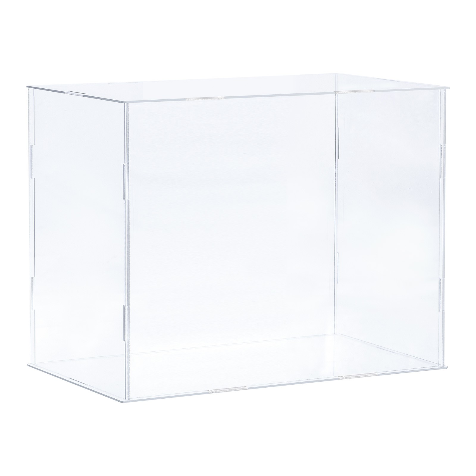 Acrylic Display Case Plastic Box Cube Storage Box Transparent 26x16x20.5cm