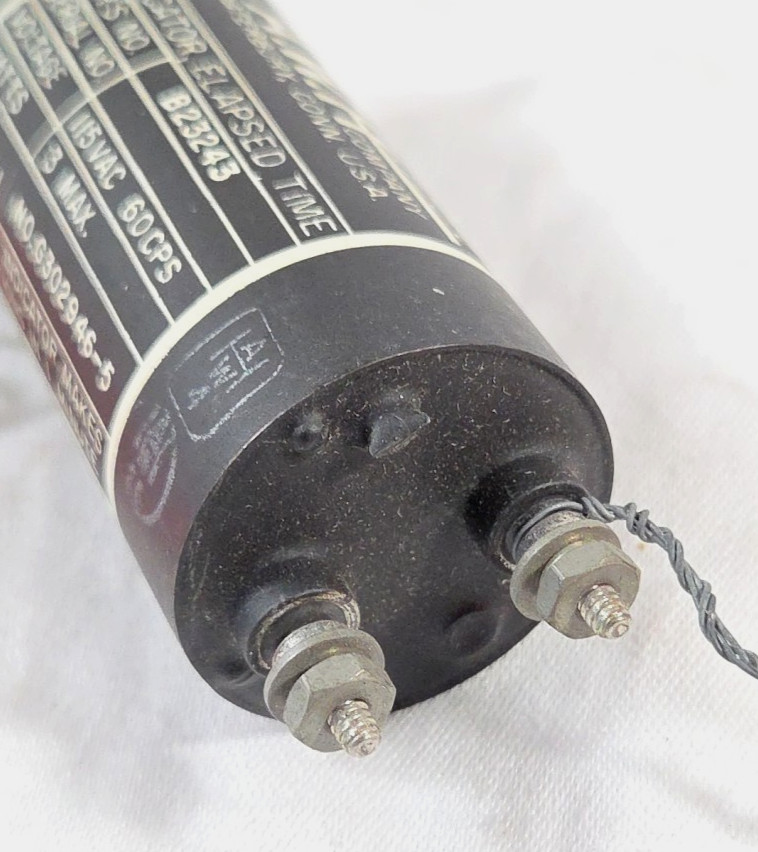 A.W. Haydon Waterbury Ct #B23243 Elapsed Tiime Indicator, Small 1 1/2″ Diam.