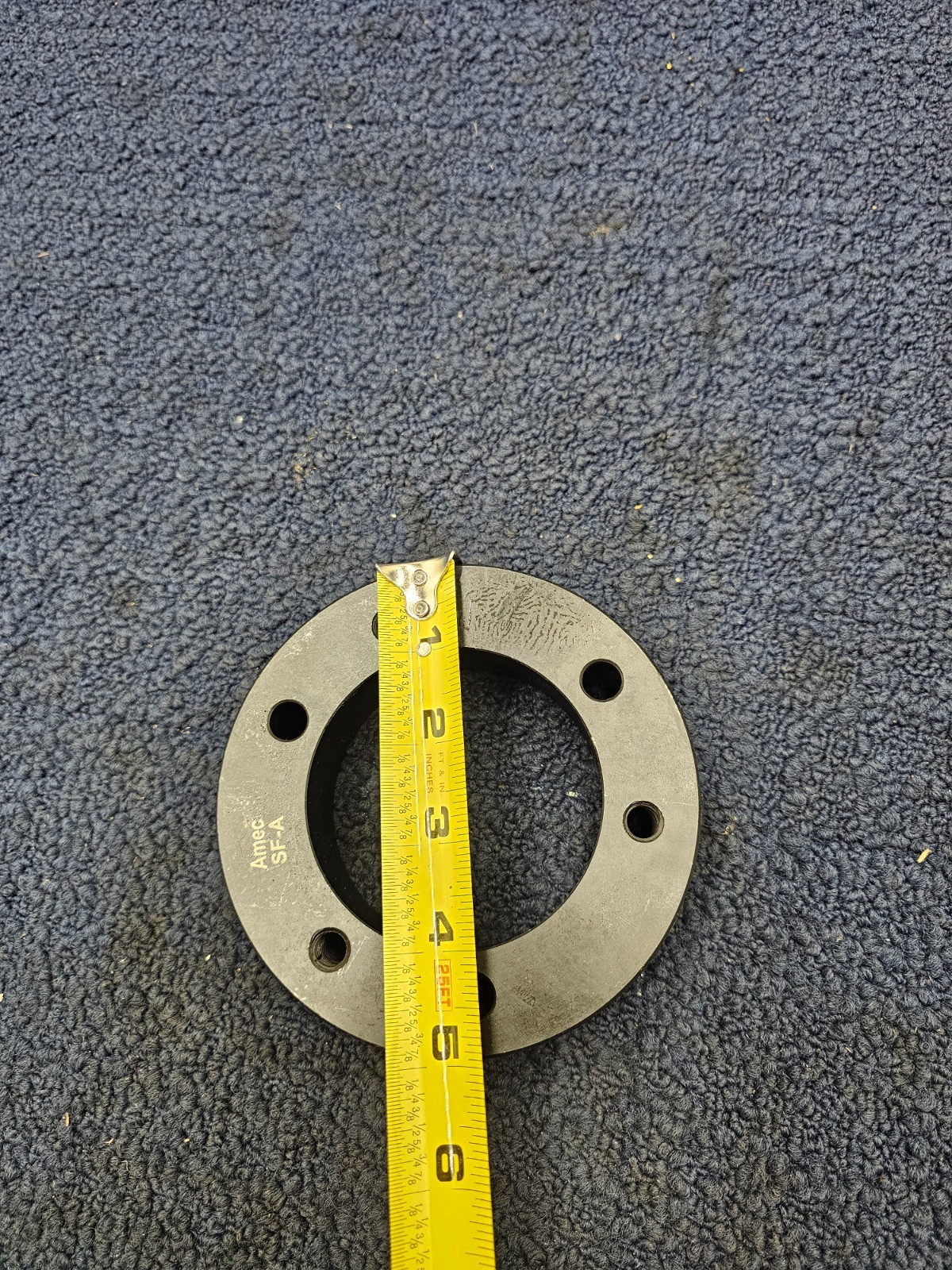 Amec SF-A Heavy Duty Hub Round 5″ Outside Diameter x 3″ Inner Diameter Black