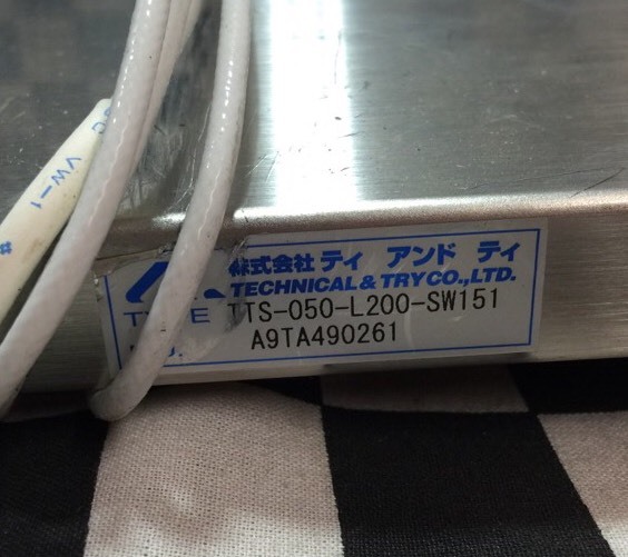 TECHNICAL & TRY WEIGHT SENSOR, TTS-050-L200-SW151 & MX-7D-G-D24-SM158 #160A2