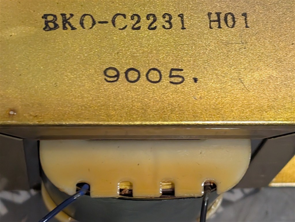 USED Shizuki BK0-C2231-H01 Control Transformer Unit