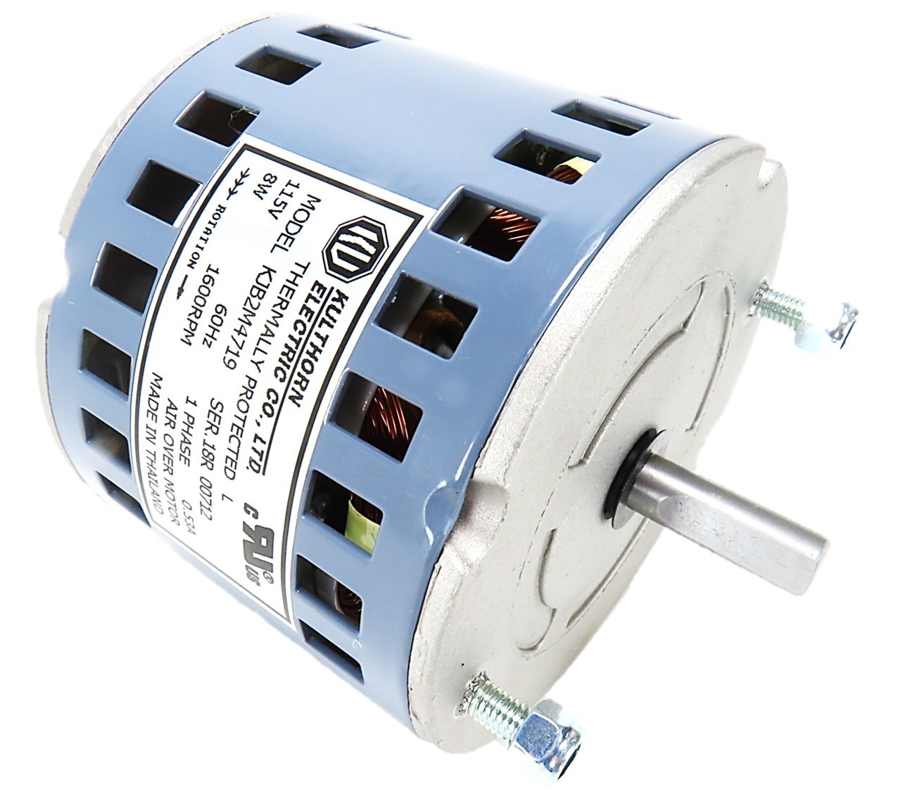 Kulthorn KJB2M4719 Motor 8W 1600RPM 115VAC 1PH 0.52A Rotation: CCWSE NEW NO BOX