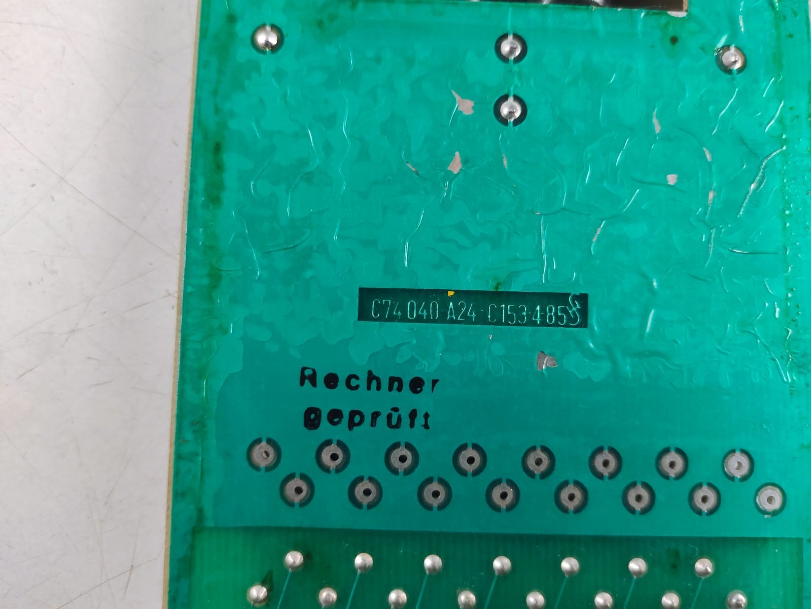 Siemens C74040-A24-C153-4-85 / C74040-A24-C153-2-87 Pcb Card