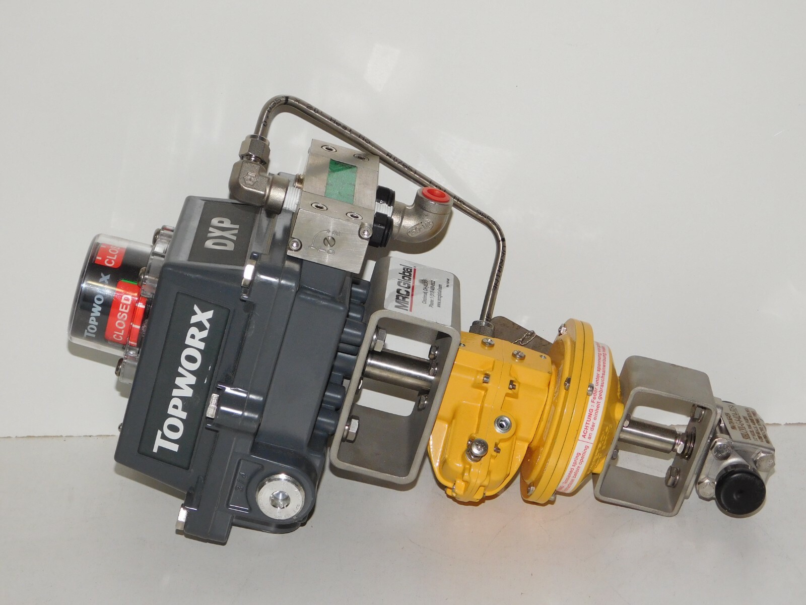 New TopWorx DXP-L2WGS4B1621 Actuator Pneumatic Kinetrol Ball Valve Controller