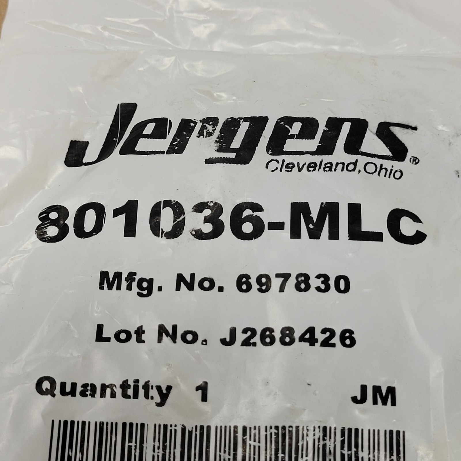 Jergens 801036-MLC T-Handle Quick Release Pin – NEW