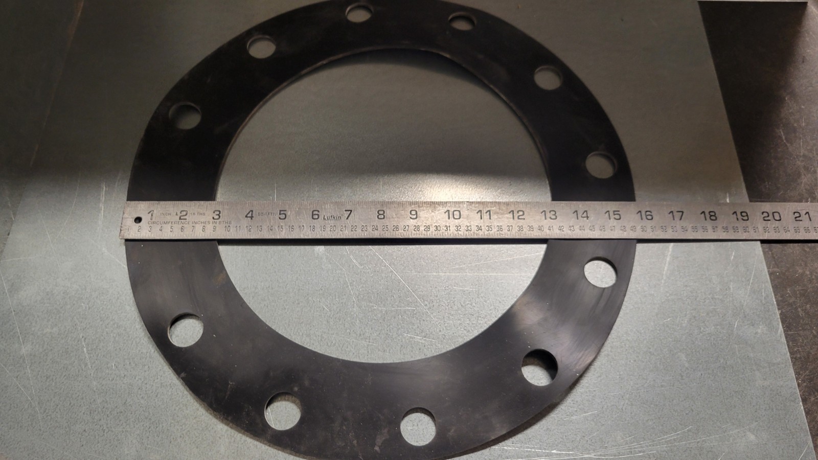 Reliapak 10″ Flange Kit EPDM Rubber 1/8″ Gasket 150# w/ Bolts & Nuts