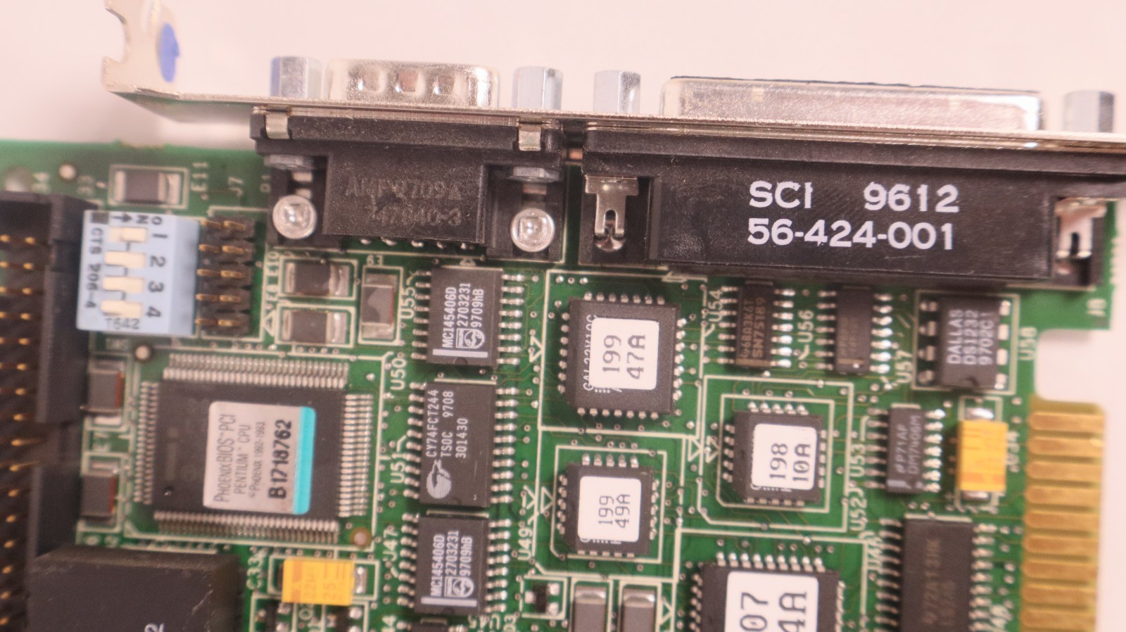 Texas Microsystems Greyhound II P54C CPU Board 902F-21487B