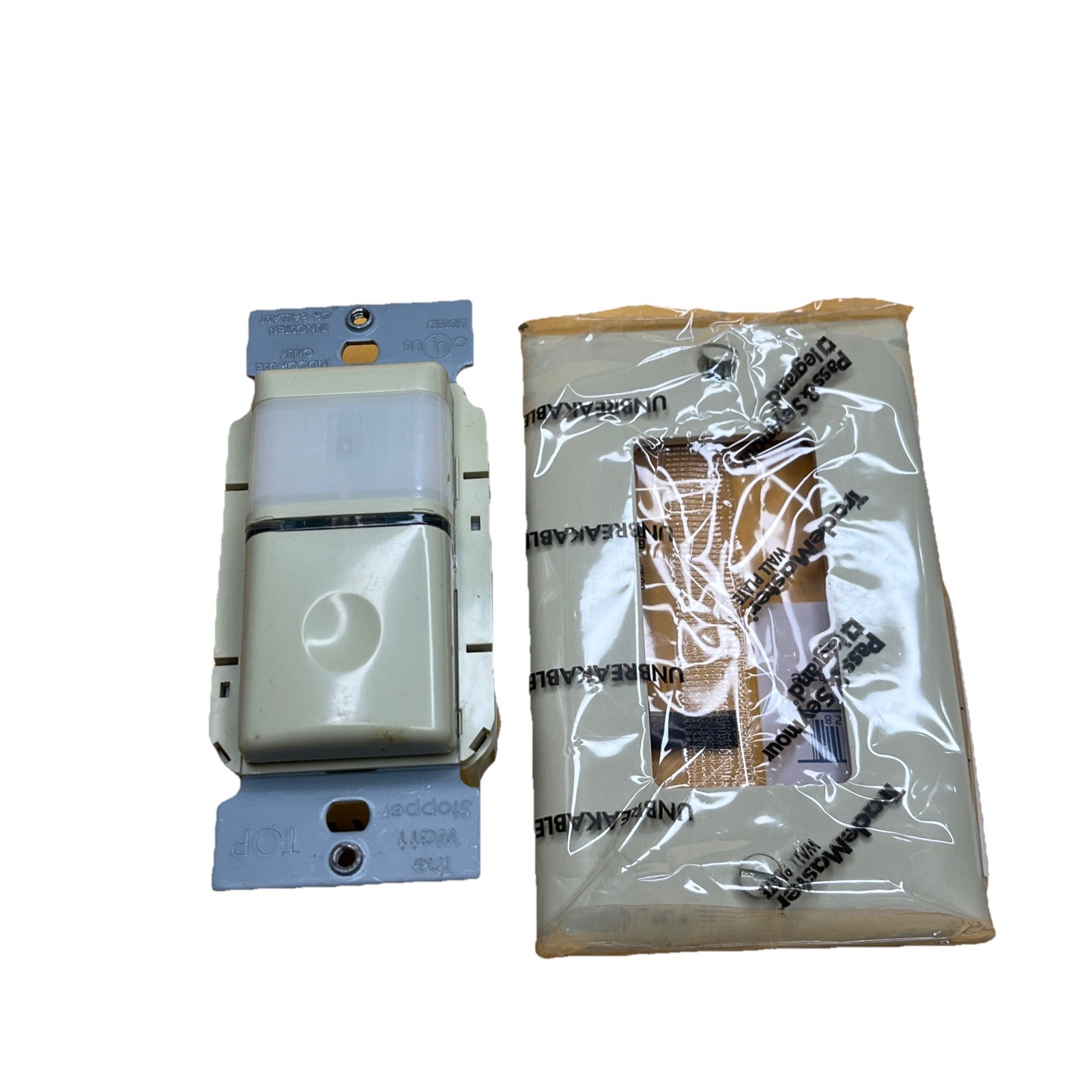 Watt Stopper WS-200-I Automated Wall Switch 120-277 VAC 60 Hz Ivory
