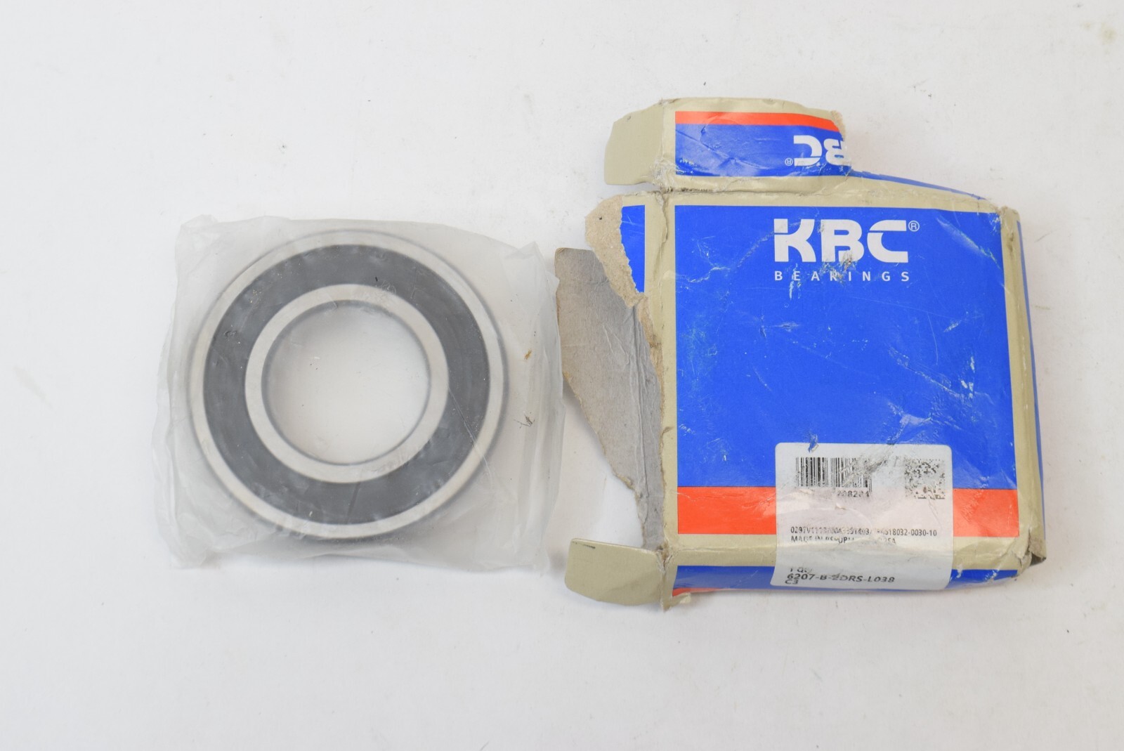 KBC 6207B2DRSL038C3 radial/deep groove ball bearing 35 mm ID, 72 mm OD, 17 mm W