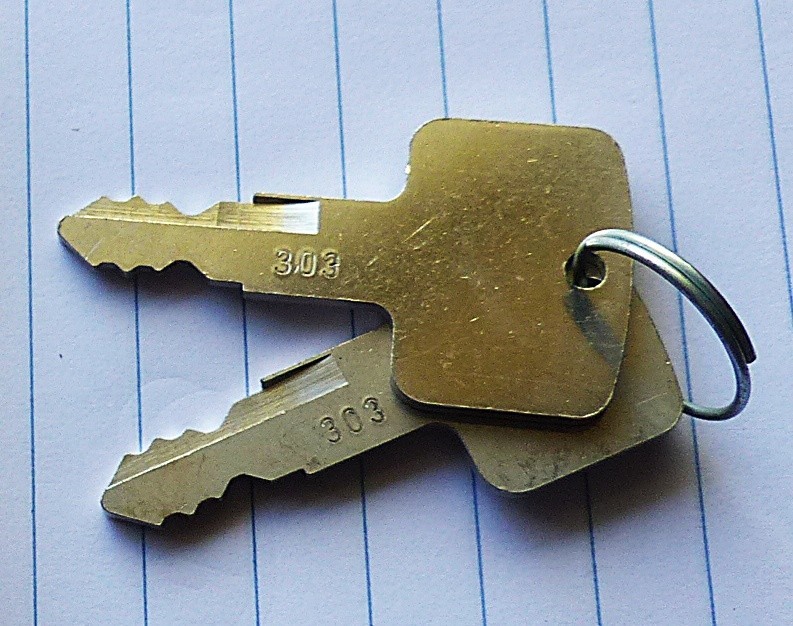 Tohatsu 353-76021-3 Ignition Key Set of 2 NOS “303” Keys
