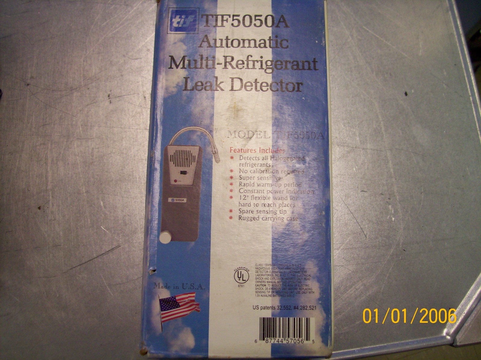TIF Instruments 5050A Halogen Leak Detector