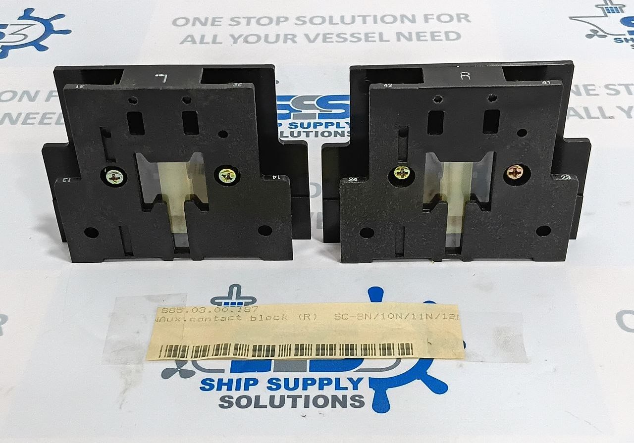 Terasaki SC-8N/10N/11N/12N Auxiliary Contact Block (L & R) (Pack of 3 Sets)