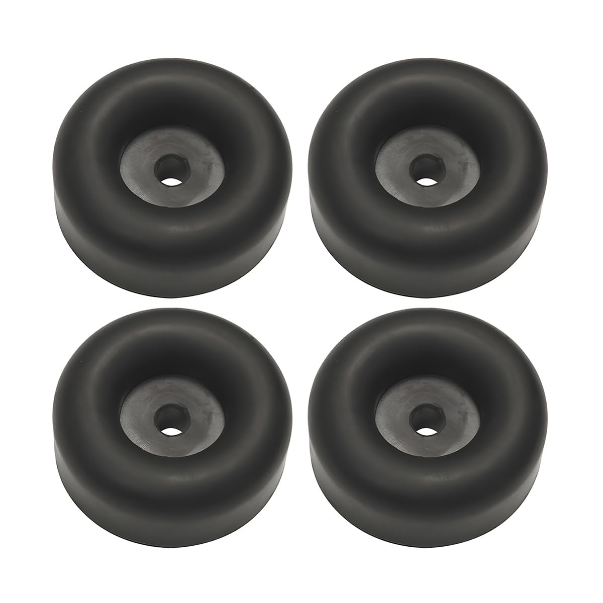 4PCS Trailer Ramp Door Bumper, 2.5 Inches Round Car Bump Stops, Vehicle Vibra…