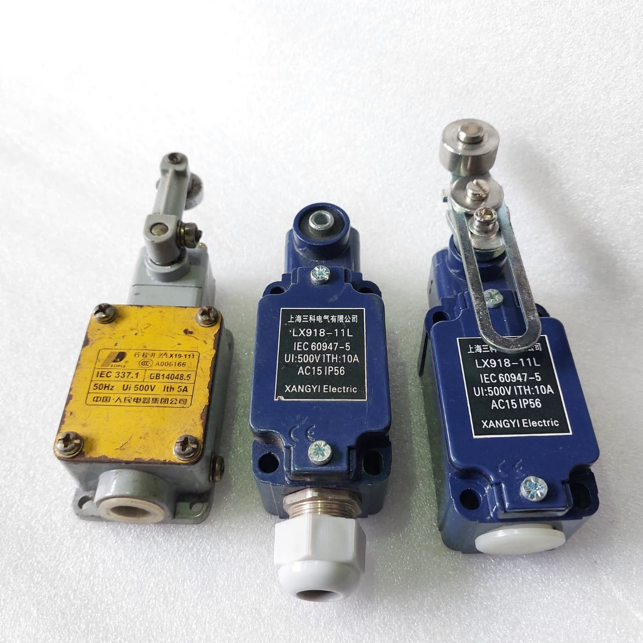 XANGYI EIECTRIC LX918-11L IEC 60947-5 UI:500V ITH:10A AC 15 IP 56