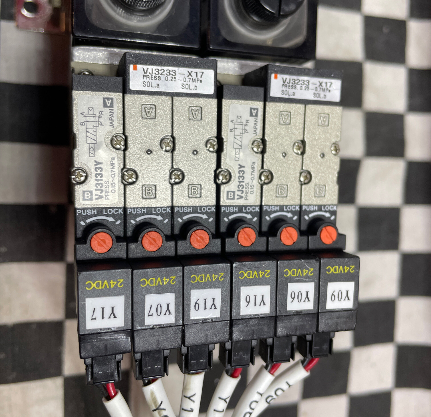 SMC PRESSURE ZSE30A-00-A-M-X505, ZR100-K1Y5LZB-DAML, VJ3233-X17, VJ3133Y, #154F9