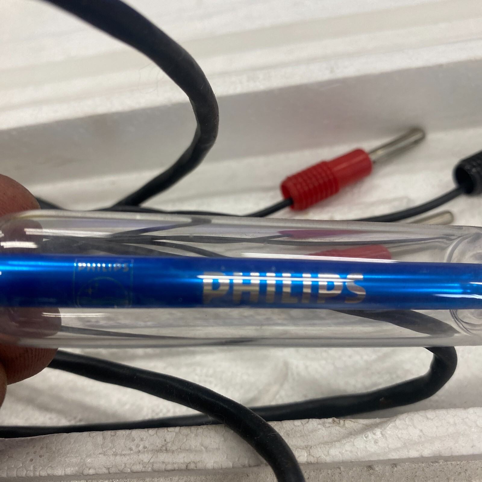 Phillips P9510/60 CONDUCTIVITY Electrode Flow Cell Sensor PROBE P951060 Glass