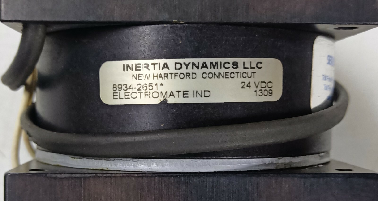 INERTIA DYNAMICS LLC 8934-2651 SERVO BEARING BLOCK BRAKE (24 VDC)