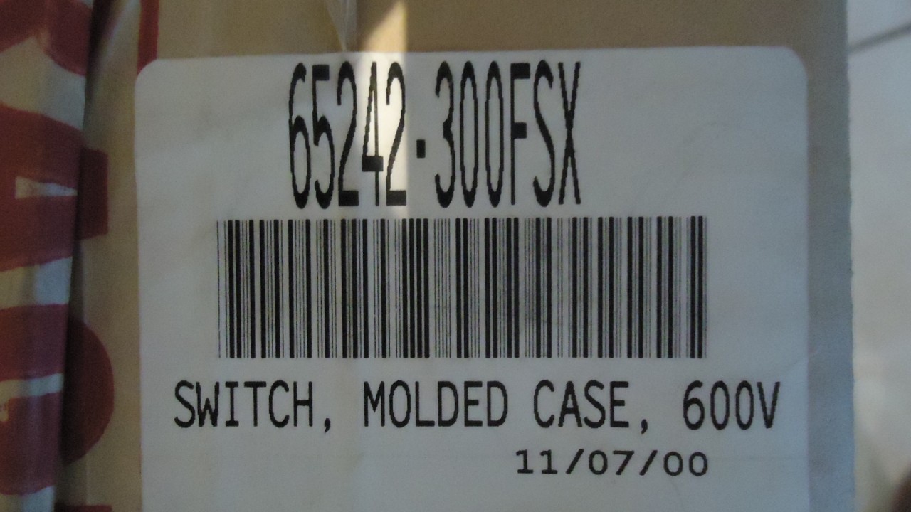 ALLEN BRADLEY SQUARE D LINE DISC. 65242-300FSX LHP36000MMT 1397-DS150 150HP 600V