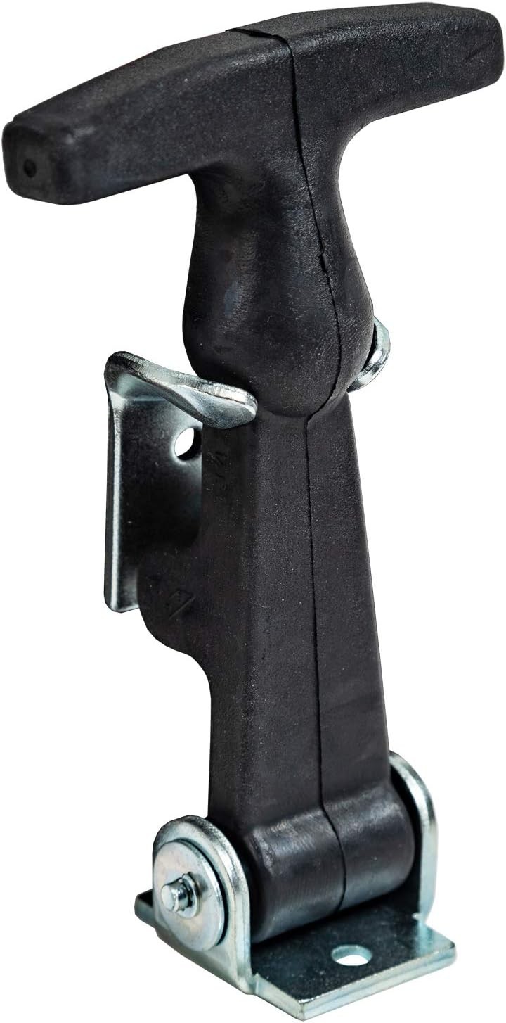 Buyers Products WJ201A 4-7/8″ Rubber Hood Catch with A Bracket, 4 Pack, Weather-