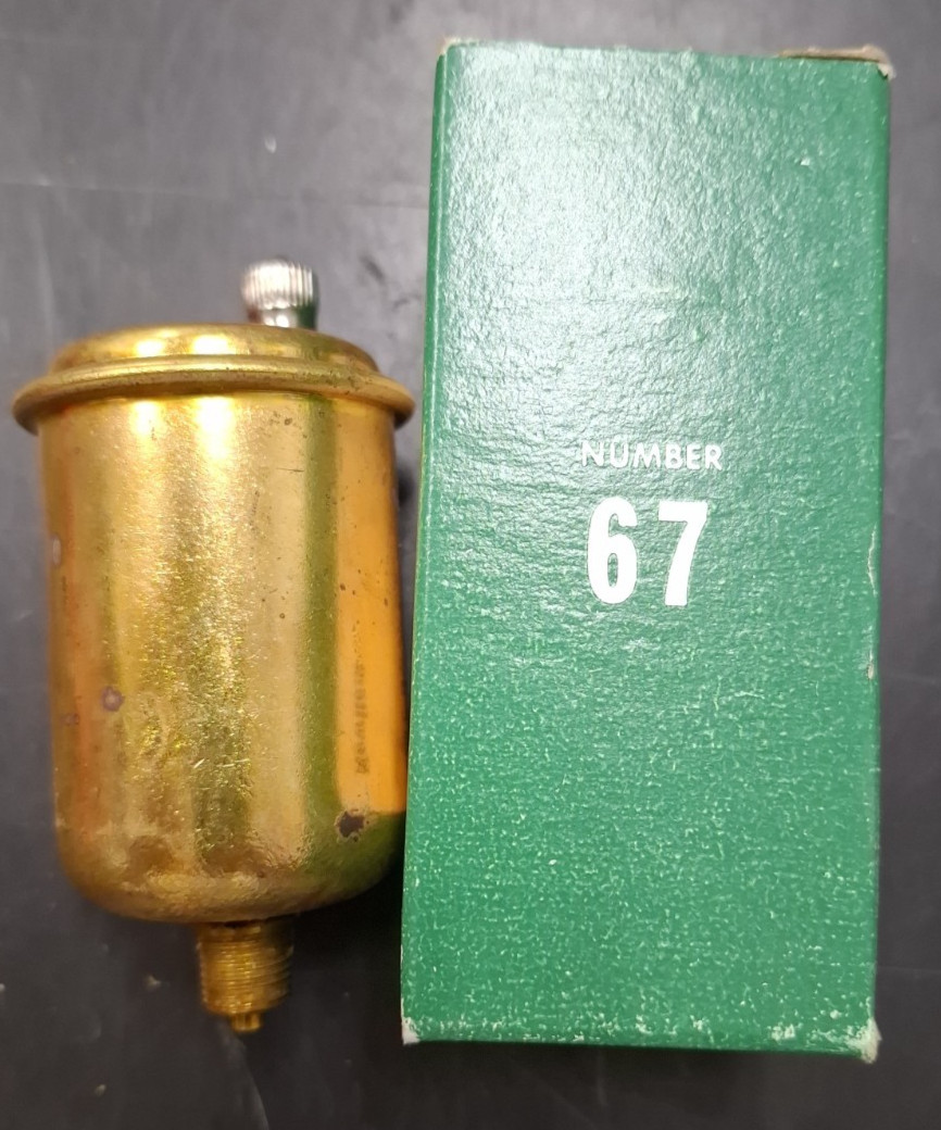 NEW Maid O Mist USA Automatic Air Eliminator Auto-Vent No 67 Brass Finish 1/8″