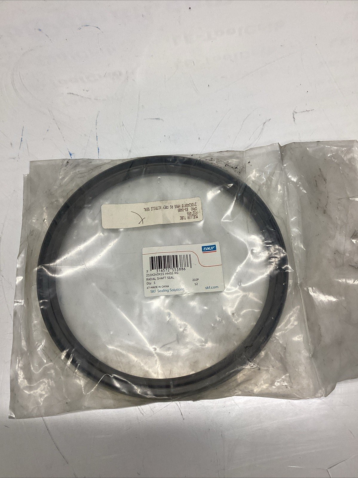 SKF CR Radial Shaft Seal 210x240x15 HMS5 RG N-285