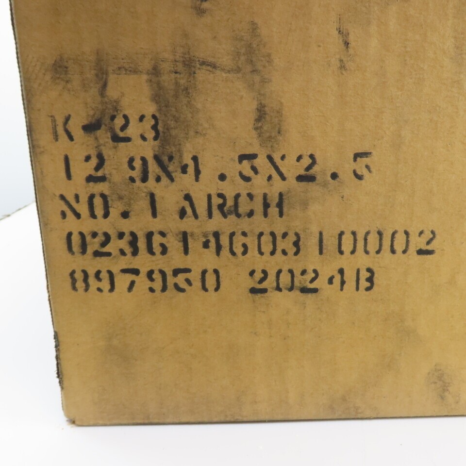 Morgan K-23 No. 1 Arch Insulating Fire Brick 9″ x 4.5″ x 2.5″ Box Of 12