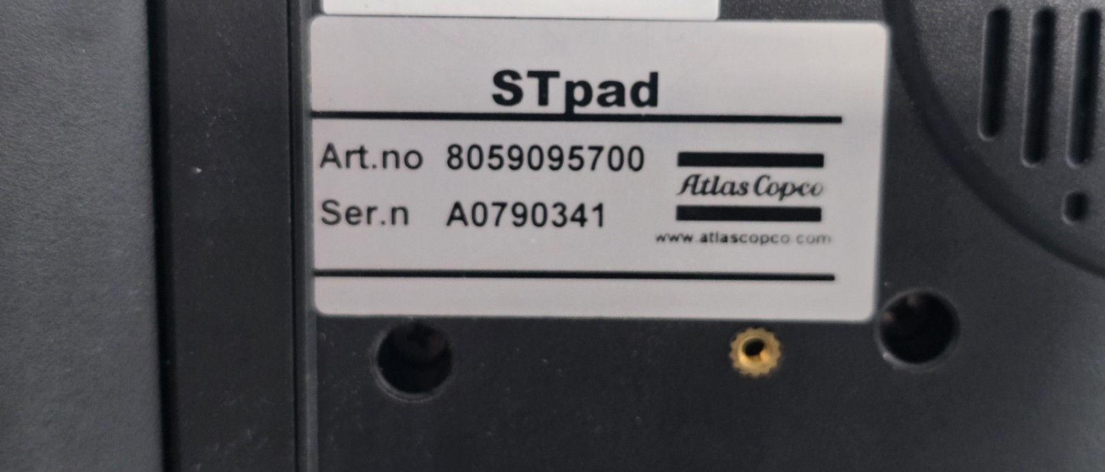 Atlas Copco STpad (PX501) Data Collector Black 8059095700 Tablet PC No OS