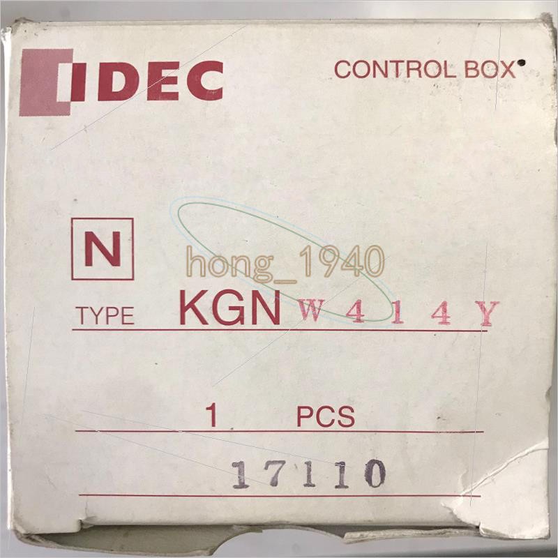 1PC NEW IDEC KGNW414Y Button switch box