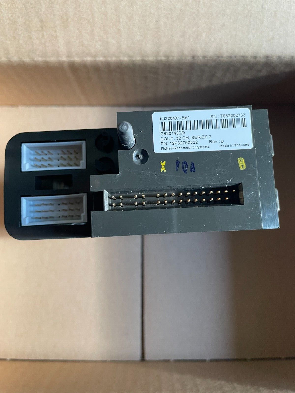 EMERSON DELTAV KL3204X1-BA1 DOUT, 32 CH, SERIES 2 12P3275X022 REV. B