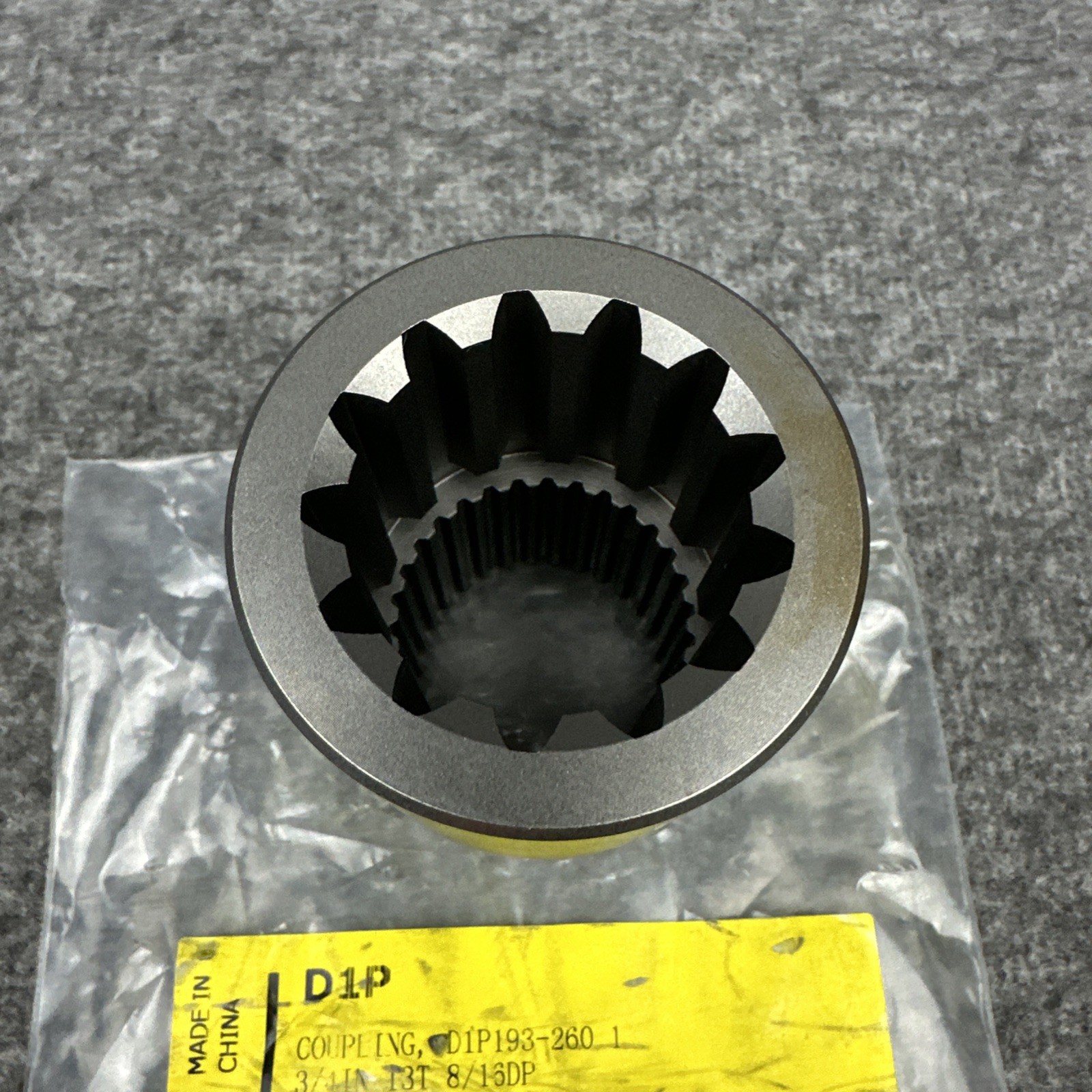 Danfoss 11189848 COUPLING, D1P193-260 1 3/4IN 13T 8/16DP