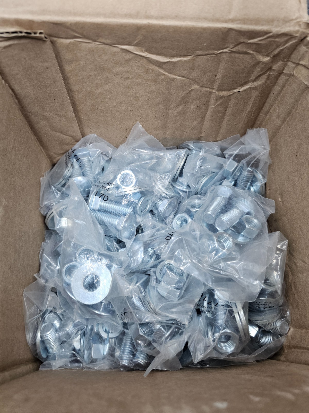 (QTY 47) 990100-0001 Cornell Hardware Assembly IM#517170 1049256 Silver