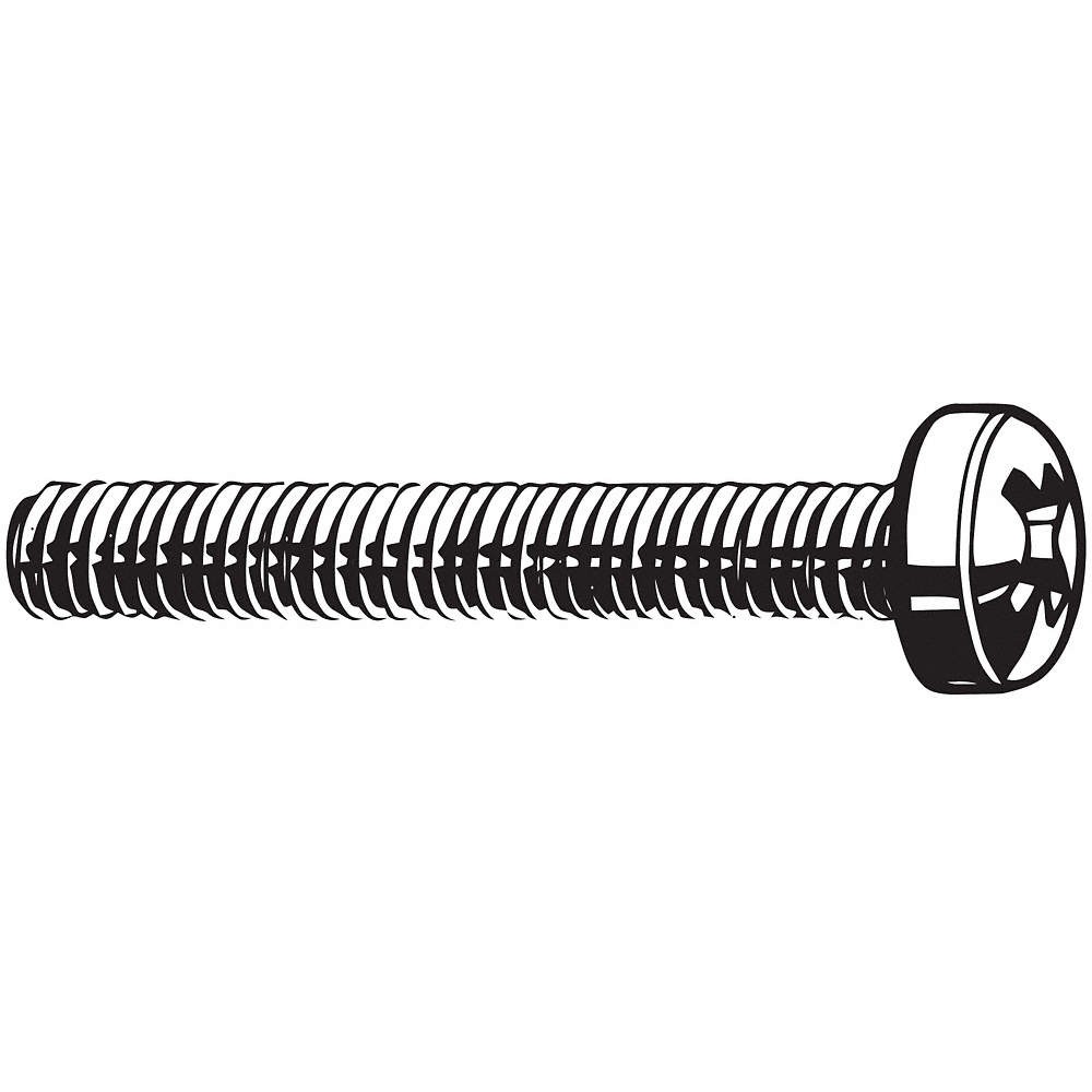 GRAINGER APPROVED M51340.050.0012 MS,M5-0.80,Plain,12mm,50PK 54FT29