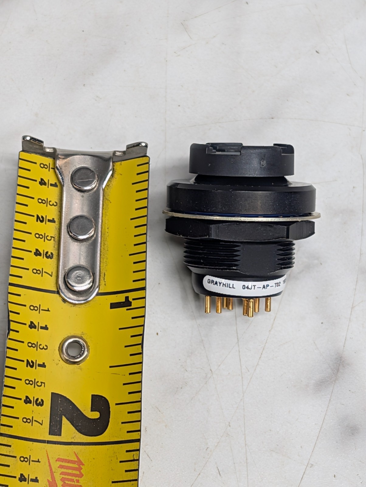 GRAYHILL 04JT-AP-T02 1805 SWITCH NAVIGATION CASTLE 4 WAY 2 AXIS
