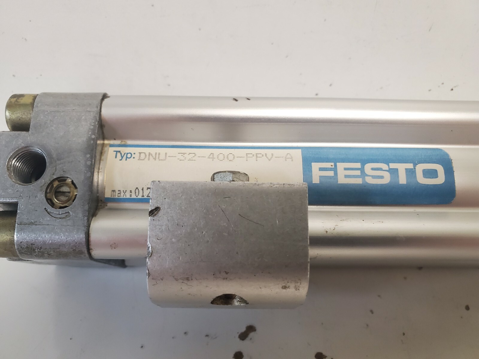 GUARANTEED! FESTO 15-3/4″ STROKE PNEUMATIC CYLINDER DNU-32-400PPV-A