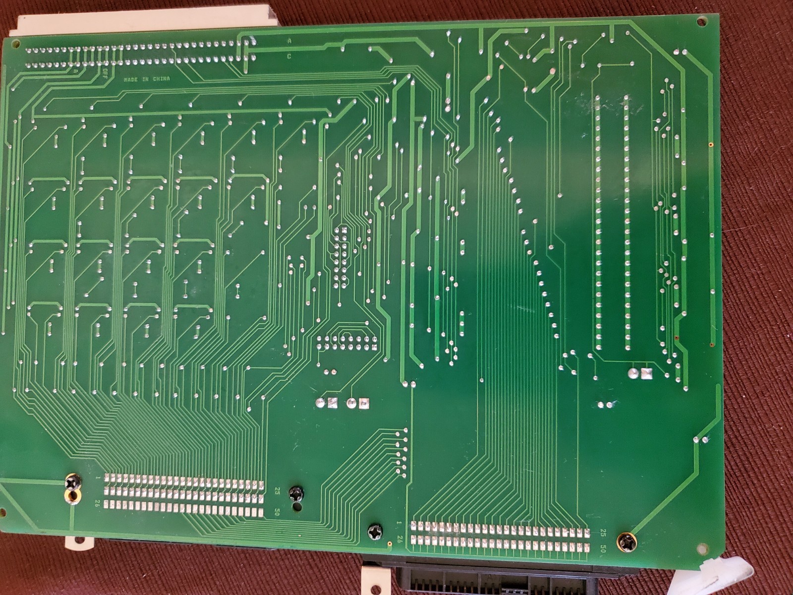 Telecor IOP-4 Rev 0.2 4 Wire File E-37 Plug In Module Control Board