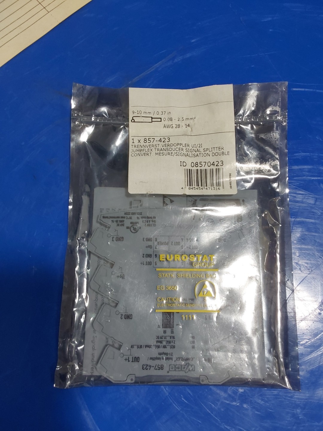 WAGO 857-423 JUMPFLEX� signal conditioner – signal splitter –