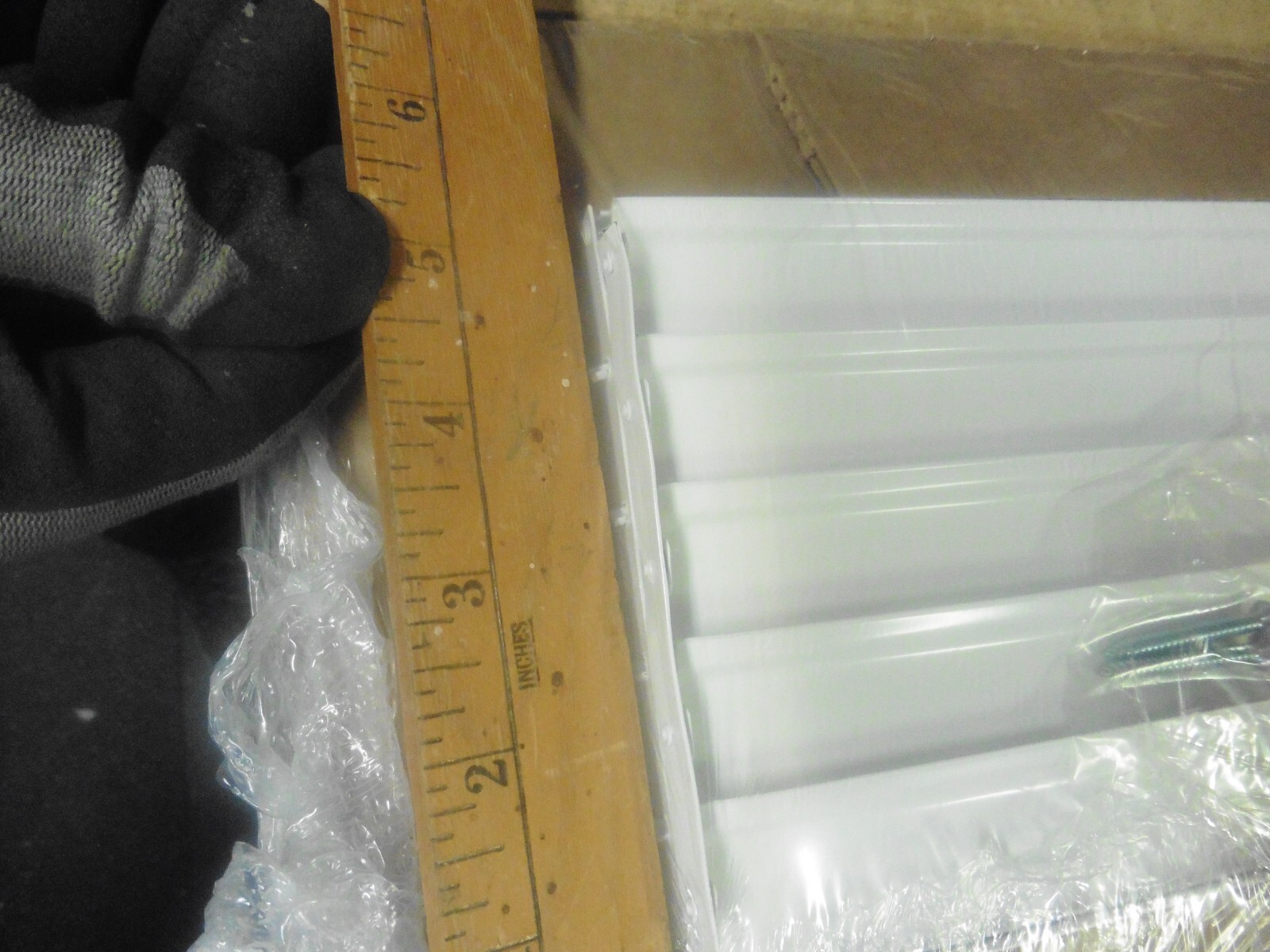 Krueger vent register diffuser 800V face=12×8 neck 10×6 ceiling louvre adjustble