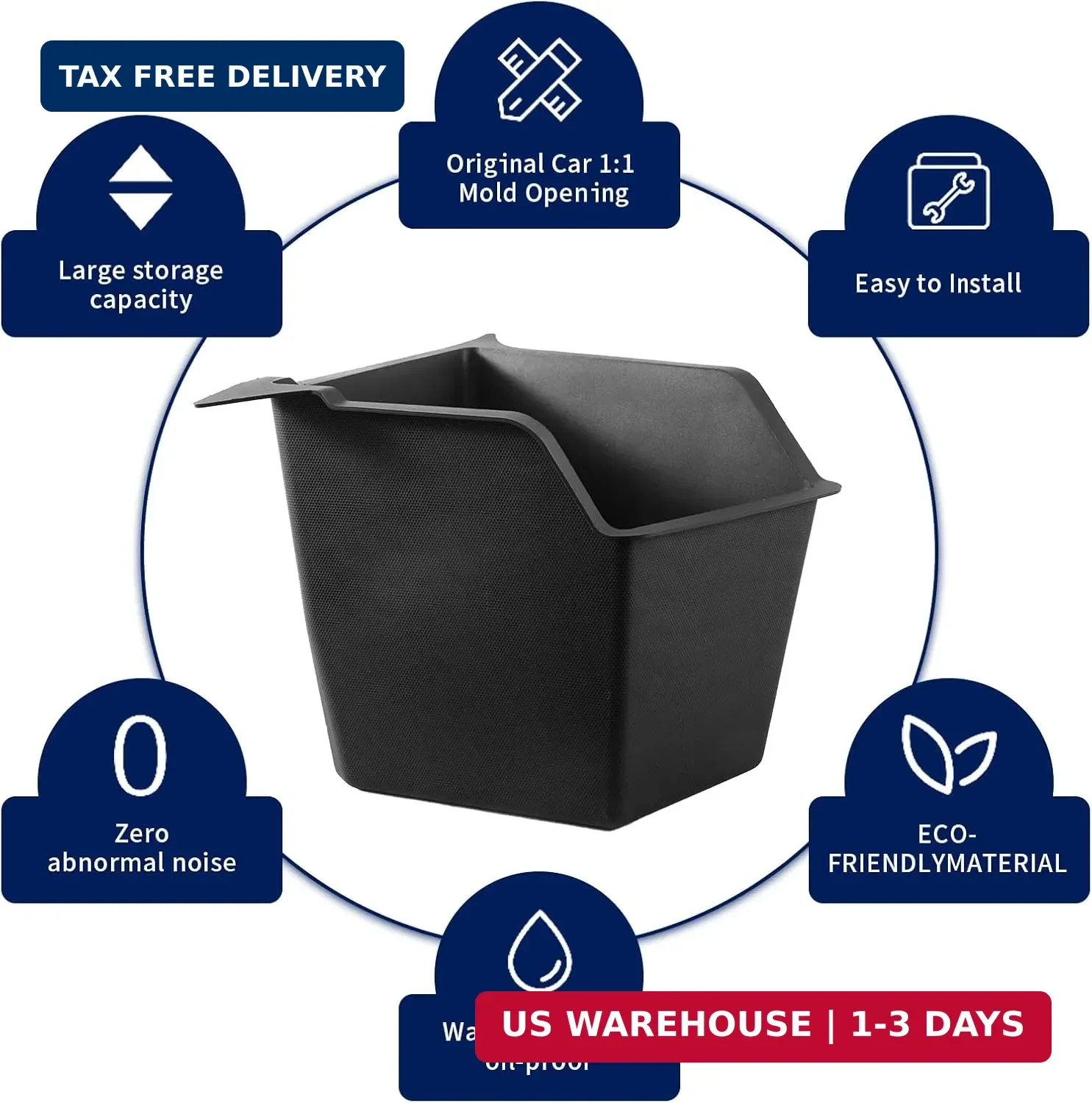 Tesla Model Y Juniper Rear Trunk Storage Bins 2025 2026 Tesla Model Y Juniper Tr