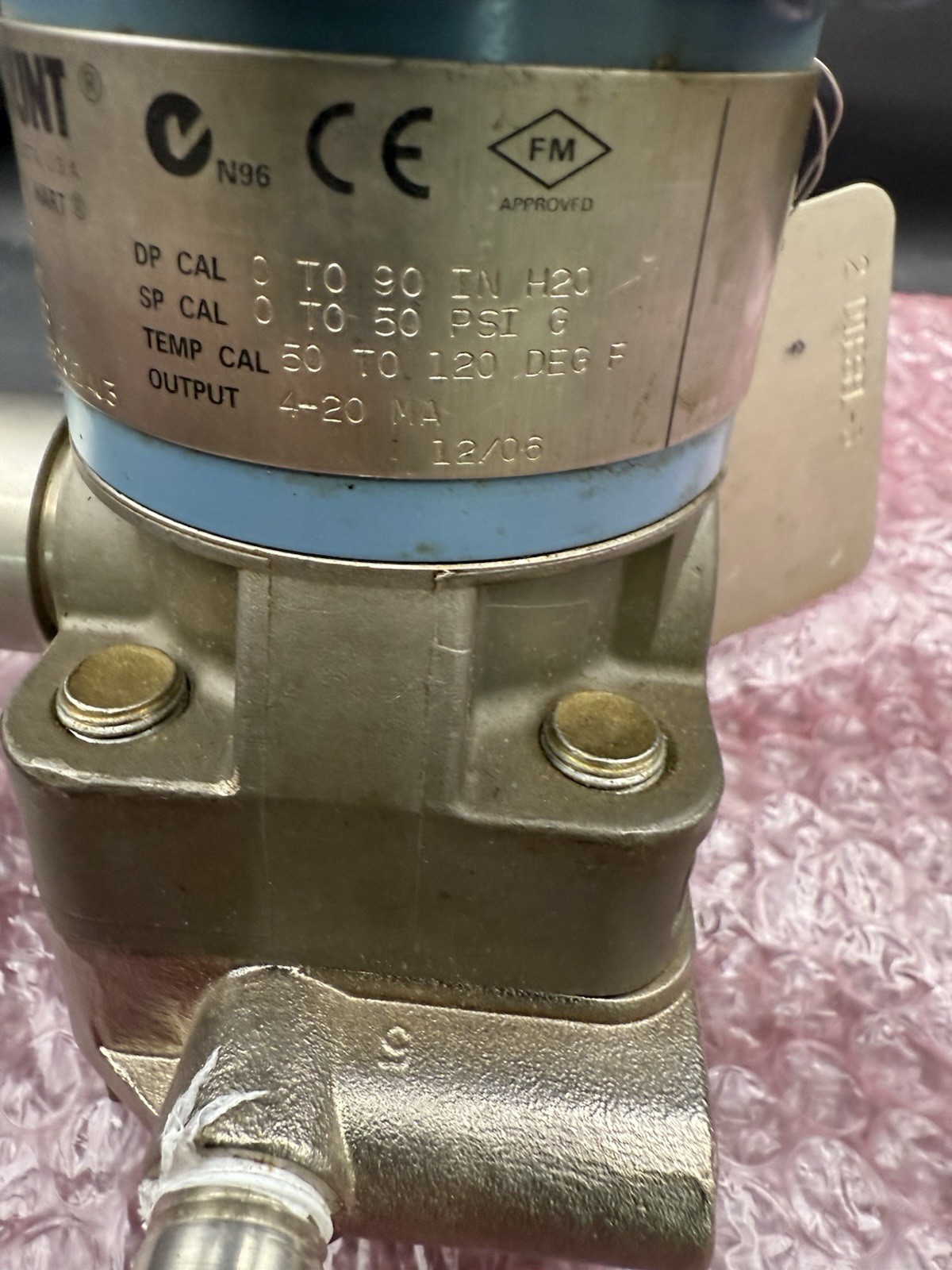 Rosemount 03095-0045-2812 Smart Family Hart Field Terminal Flow Transmitter NOB