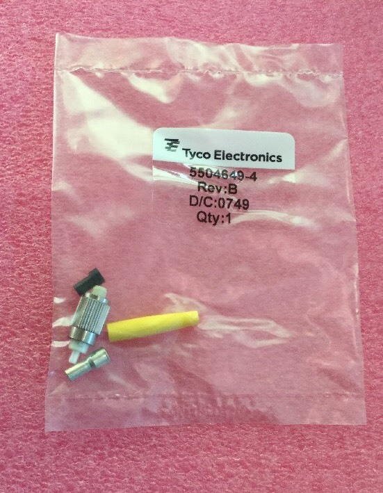 Lot Of 5 Tyco Electronics 5504649-4 Kit, FC, SM, 3.0, Yellow