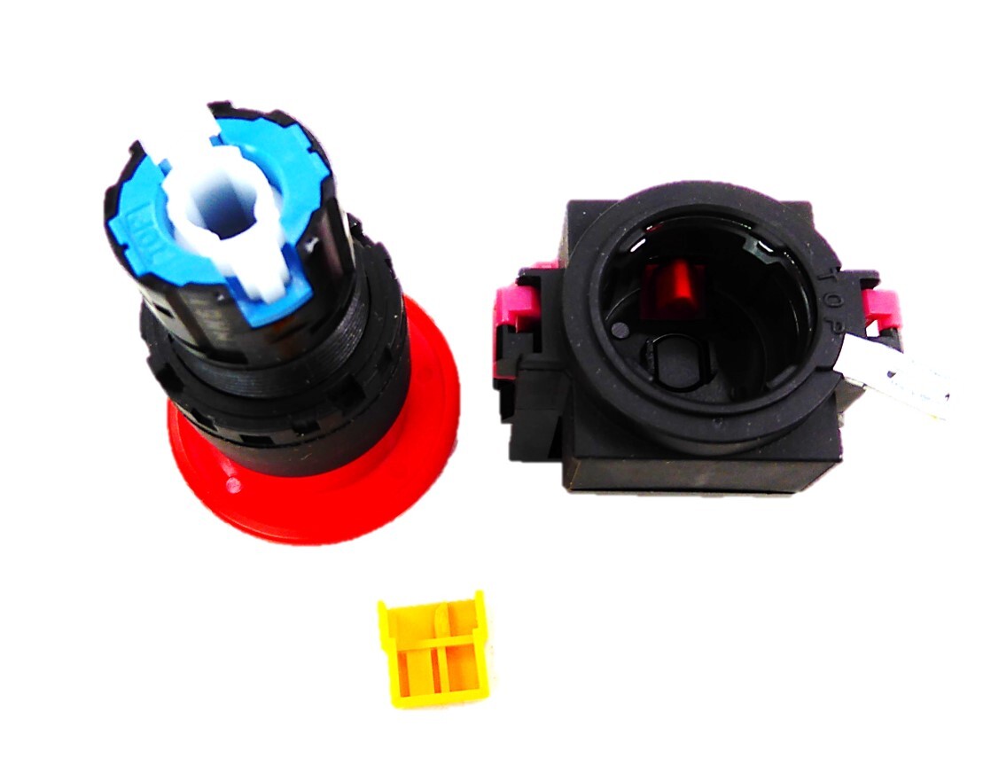 IDEC 1307602-001 HW1B-Y2C01-R-TK 1111 40mm Red Push-Pull Switch NEW NO BOX