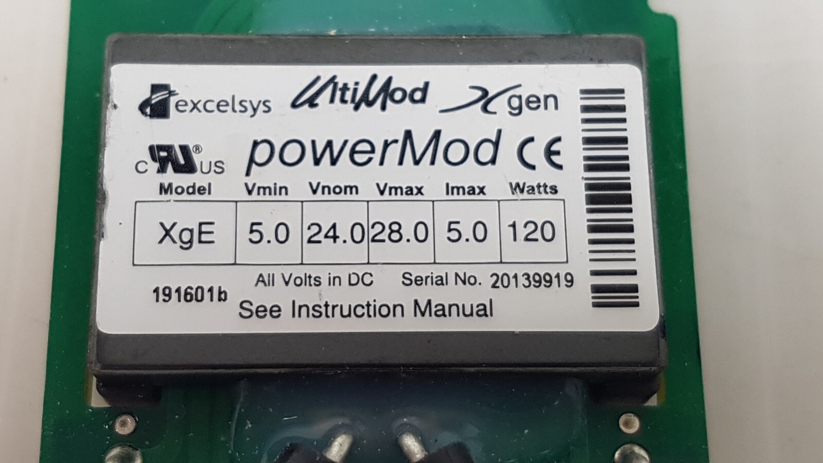 Excelsys PowerMod, Xgen XgE