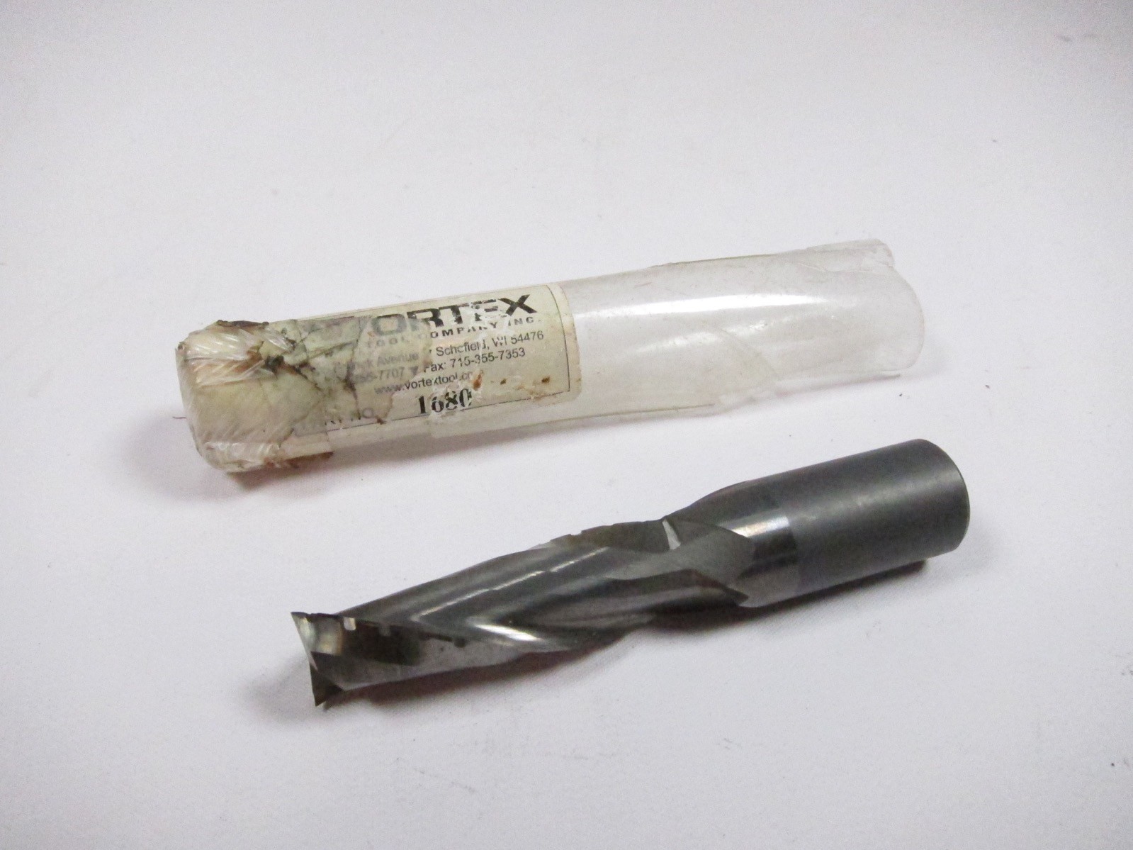 Vortex 1680 Solid Carbide 3 Flute Upcut Rougher Spiral Router Bit
