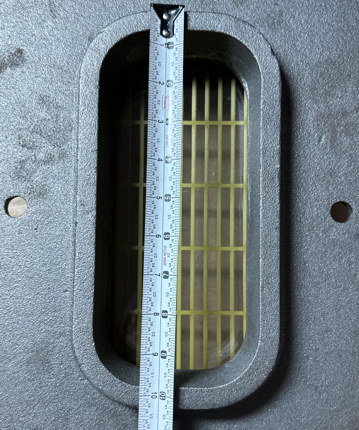 NEW United Conveyor Corp A-910/A-911 Safety Observation Window 2710-9 4.25×9.25”